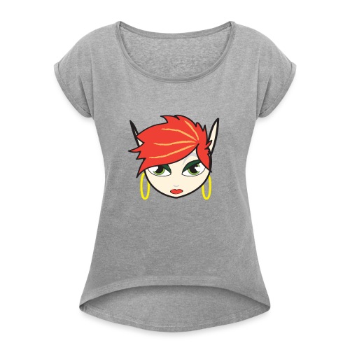Warcraft Baby Blood Elf - Women's Roll Cuff T-Shirt
