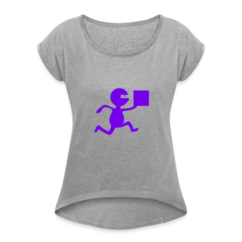 FedEx Ninja - Women's Roll Cuff T-Shirt
