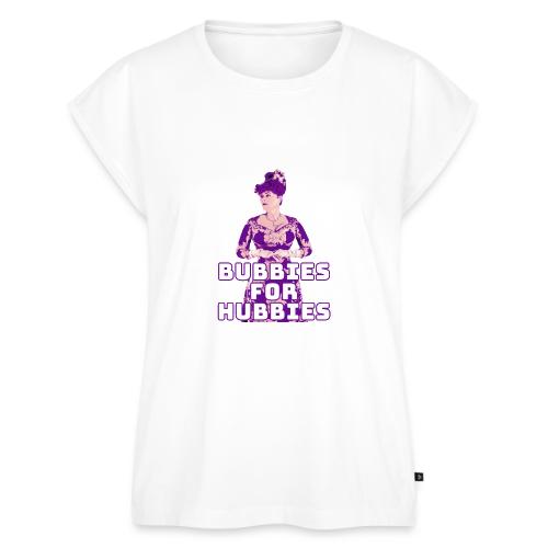 Bubbies For Hubbies - Women's Premium Roll Up Sleeve T-Shirt