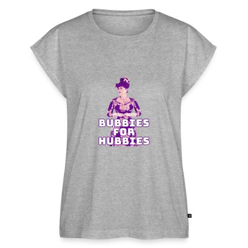 Bubbies For Hubbies - Women's Premium Roll Up Sleeve T-Shirt
