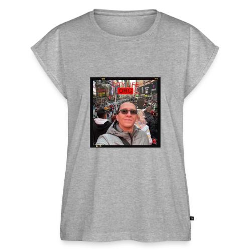 City Life Org Manhattan ft Jean - Women's Premium Roll Up Sleeve T-Shirt