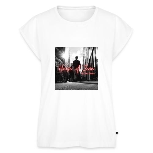 House of Jean - Women's Premium Roll Up Sleeve T-Shirt