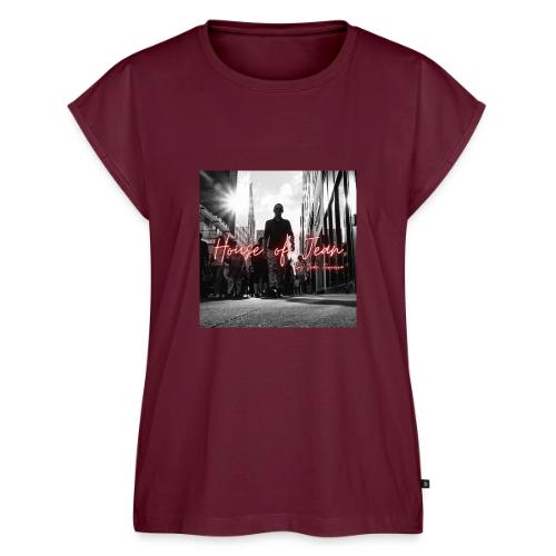 House of Jean - Women's Premium Roll Up Sleeve T-Shirt