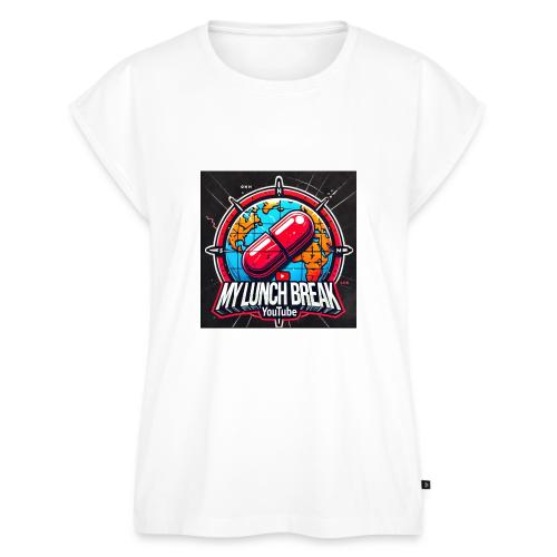 MLB RED PILL - Women's Premium Roll Up Sleeve T-Shirt