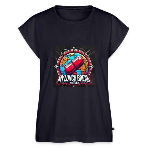 MLB RED PILL - Women's Premium Roll Up Sleeve T-Shirt
