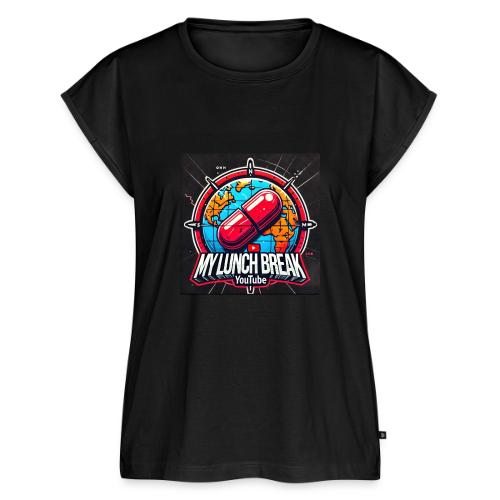 MLB RED PILL - Women's Premium Roll Up Sleeve T-Shirt
