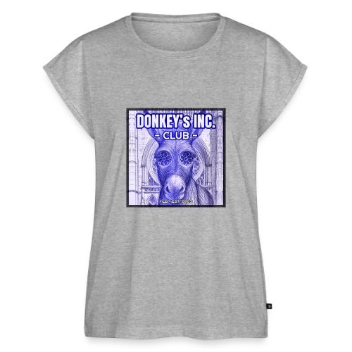 Donkeys INC Club 925 - Women's Premium Roll Up Sleeve T-Shirt