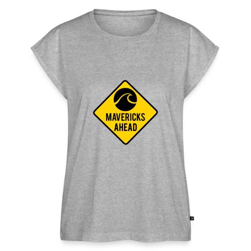 Mavericks Ahead - Women's Premium Roll Up Sleeve T-Shirt