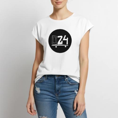 024 - Women's Premium Roll Up Sleeve T-Shirt