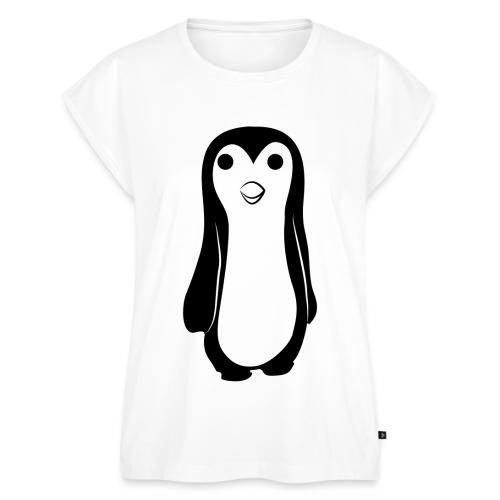pengüin - Women's Premium Roll Up Sleeve T-Shirt