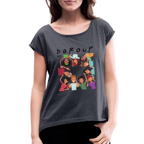 DGroup: Discpleship & Small Group T-Shirt - Women's Roll Cuff T-Shirt