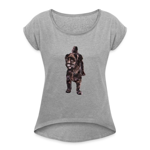Dog - Women's Roll Cuff T-Shirt