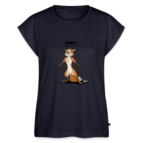 2020? Going great... (for bright backgrounds) - Women's Premium Roll Up Sleeve T-Shirt