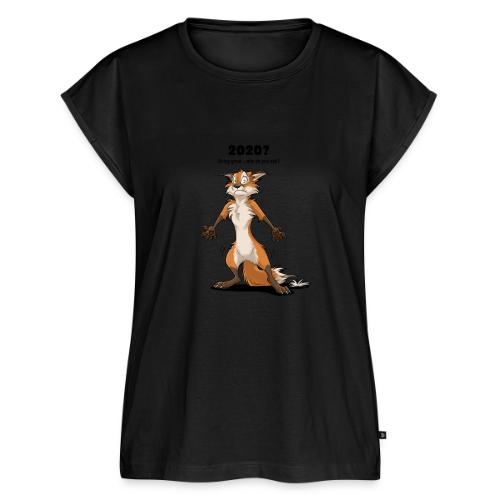 2020? Going great... (for bright backgrounds) - Women's Premium Roll Up Sleeve T-Shirt