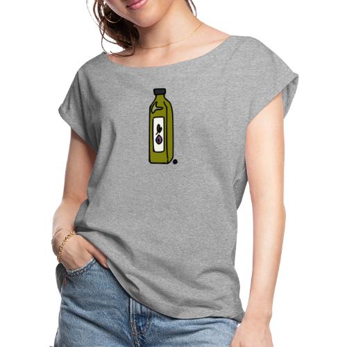 Olive Oil - Women's Roll Cuff T-Shirt
