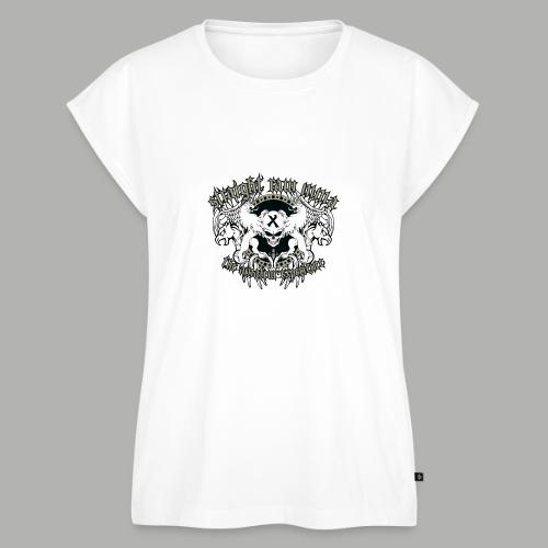 Stright Raw MMA - Women's Premium Roll Up Sleeve T-Shirt