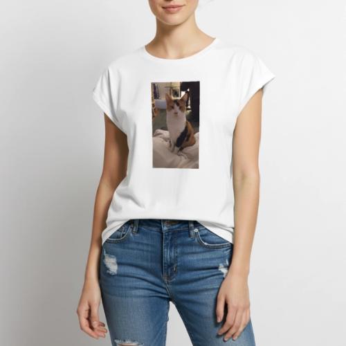 The Cat's Meow - Women's Premium Roll Up Sleeve T-Shirt
