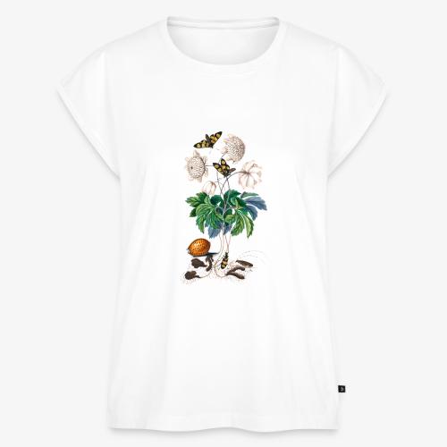 Wood anemone - Women's Premium Roll Up Sleeve T-Shirt
