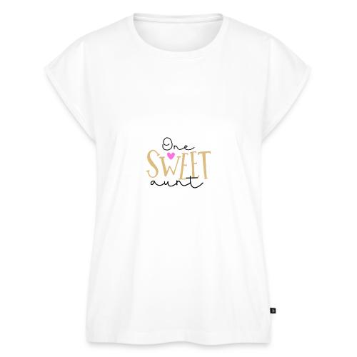One Sweet Aunt - Women's Premium Roll Up Sleeve T-Shirt