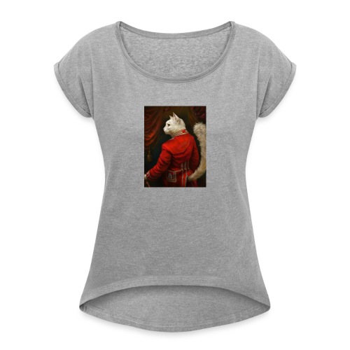 Modern art - Women's Roll Cuff T-Shirt