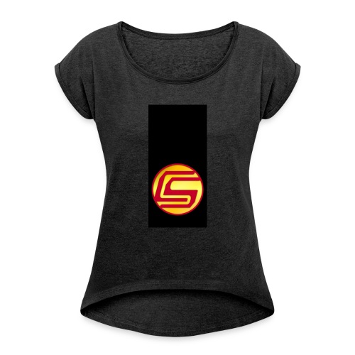 siphone5 - Women's Roll Cuff T-Shirt
