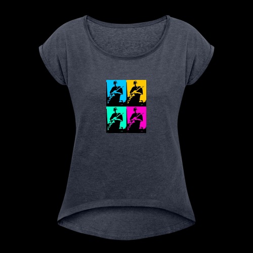 LGBT Support - Women's Roll Cuff T-Shirt