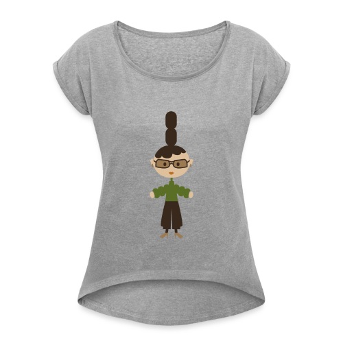 A Very Pointy Girl - Women's Roll Cuff T-Shirt