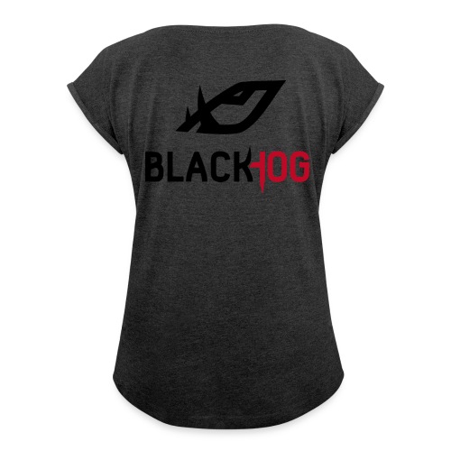 BH Logo - Women's Roll Cuff T-Shirt