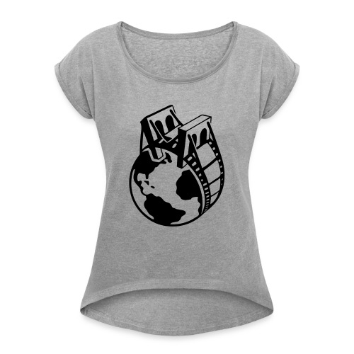 bfslogo2011 - Women's Roll Cuff T-Shirt
