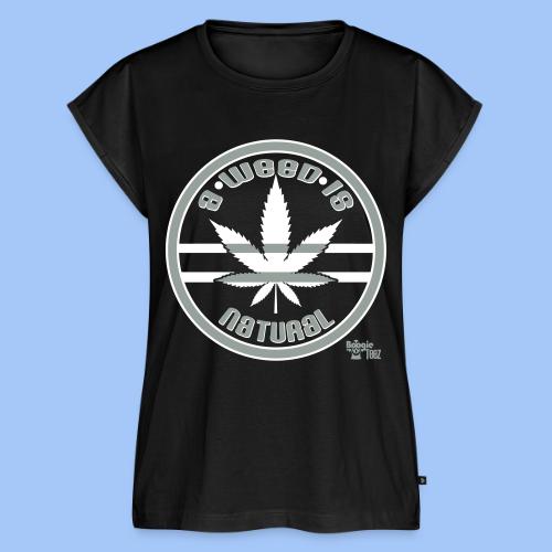 aweedis - Women's Premium Roll Up Sleeve T-Shirt