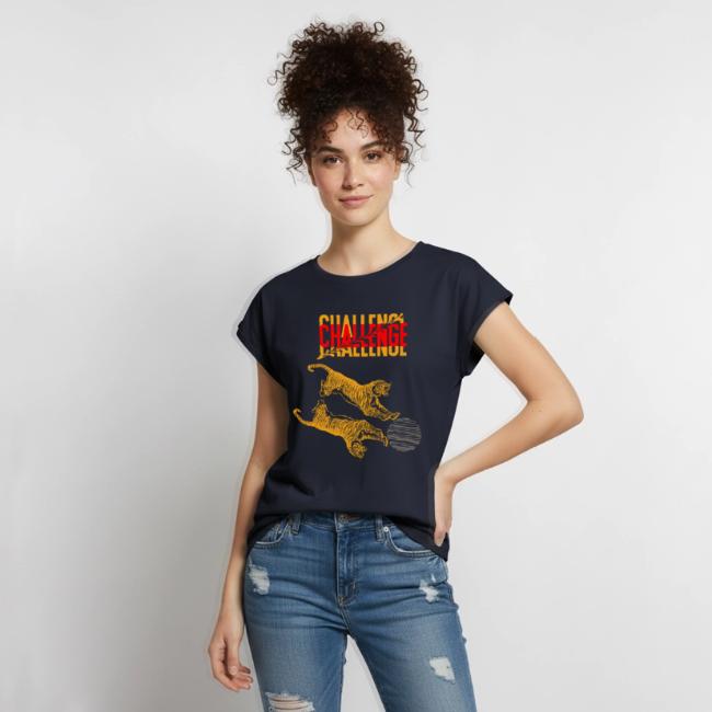 Double tiger fashion, jungle feline animals.