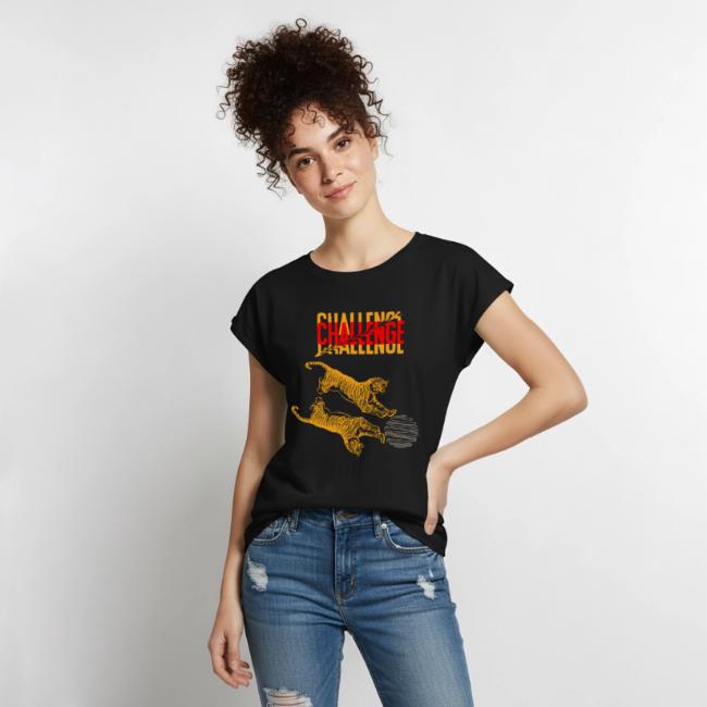 Double tiger fashion, jungle feline animals.