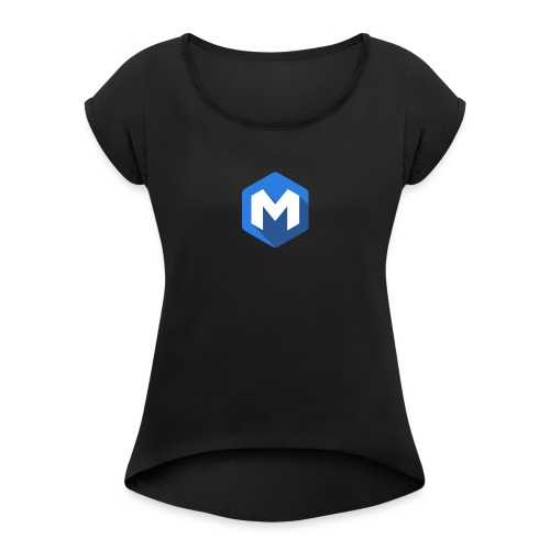 Open Mainframe Project - Icon - Women's Roll Cuff T-Shirt