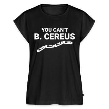 Microbiology - Women's Premium Roll Up Sleeve T-Shirt - black - Front - AI Model Female 180 light (180cm)