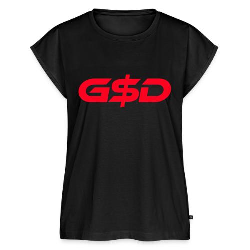 G$D - Women's Premium Roll Up Sleeve T-Shirt
