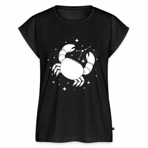 Protective Cancer Constellation Month June July - Women's Premium Roll Up Sleeve T-Shirt