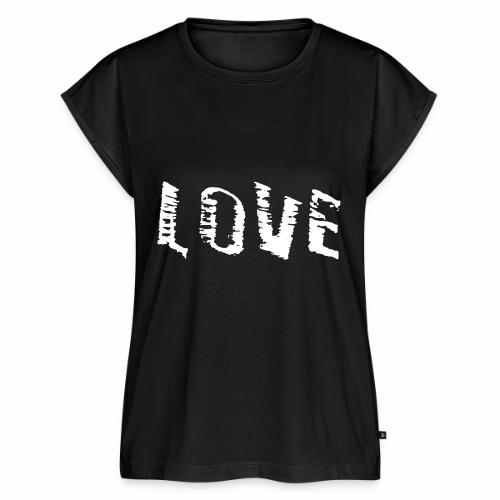 The True Love Is Everywhere! - Couple Gift Ideas - Women's Premium Roll Up Sleeve T-Shirt