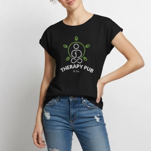 Therapy Pub - Women's Premium Roll Up Sleeve T-Shirt