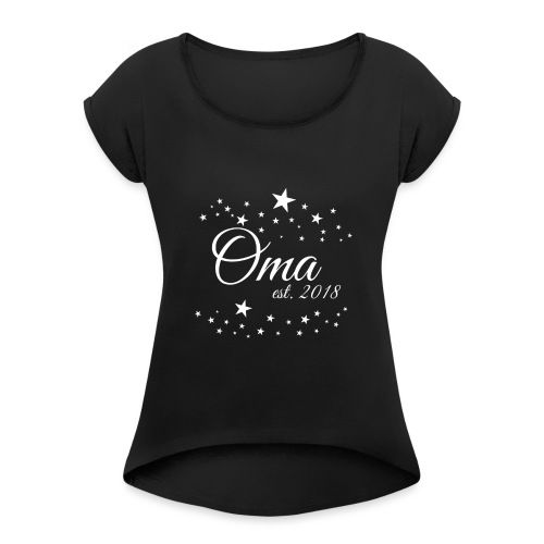 Oma Est 2018 - Women's Roll Cuff T-Shirt
