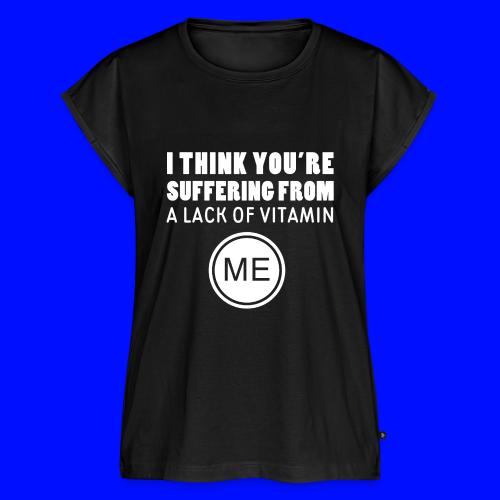 Vitamin Me - Women's Premium Roll Up Sleeve T-Shirt