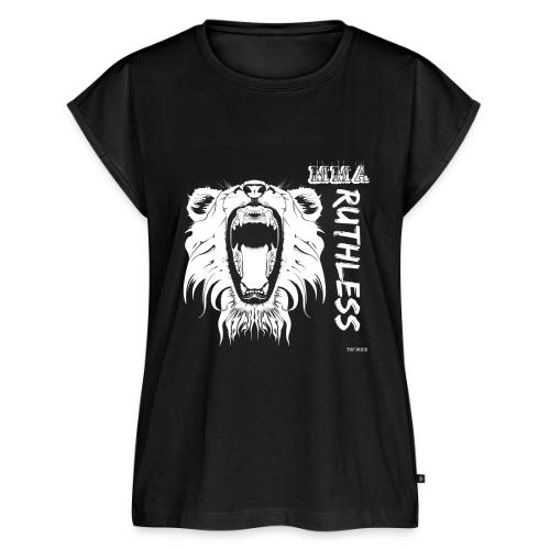 MMA - Ruthless - Women's Premium Roll Up Sleeve T-Shirt