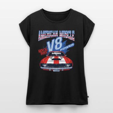 Plymouth Roadrunner Classic Muscle Car Tee - Long Sleeve Route 66 T-Shirt For Men