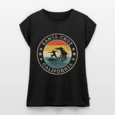 T-shirt Santa Cruz Vintage California Surf - Débardeur Rétro Années 70-80, Cadeau Surfeur - 2