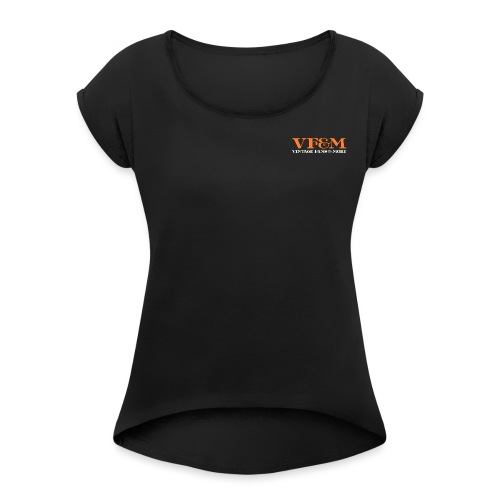 VFM Small Logo - Women's Roll Cuff T-Shirt