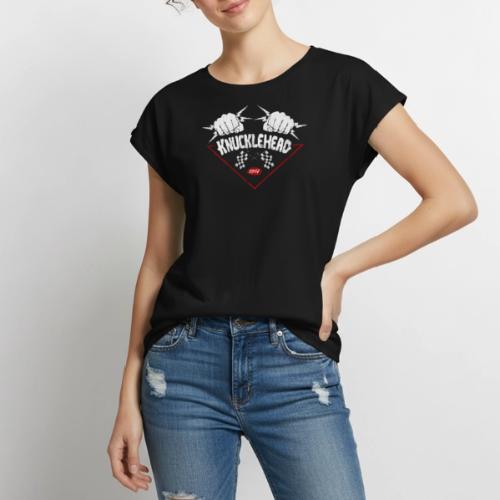 Knucklehead 1947 - Women's Premium Roll Up Sleeve T-Shirt