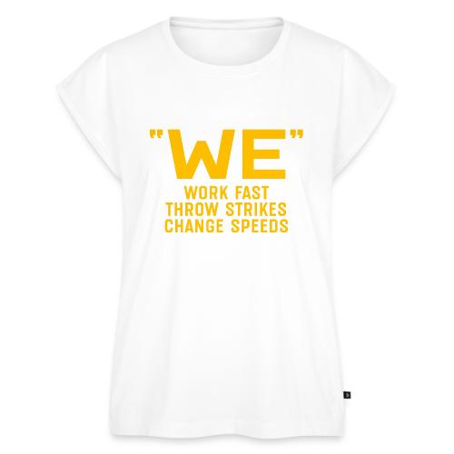 WE 1988 - Women's Premium Roll Up Sleeve T-Shirt