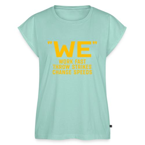 WE 1988 - Women's Premium Roll Up Sleeve T-Shirt