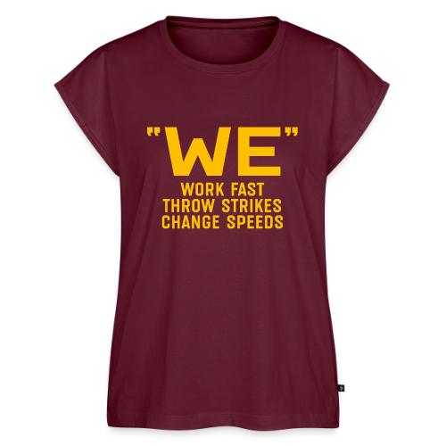 WE 1988 - Women's Premium Roll Up Sleeve T-Shirt