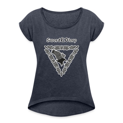 Eagle Clan - Women's Roll Cuff T-Shirt