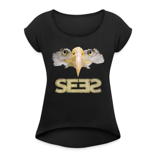 The seer. - Women's Roll Cuff T-Shirt